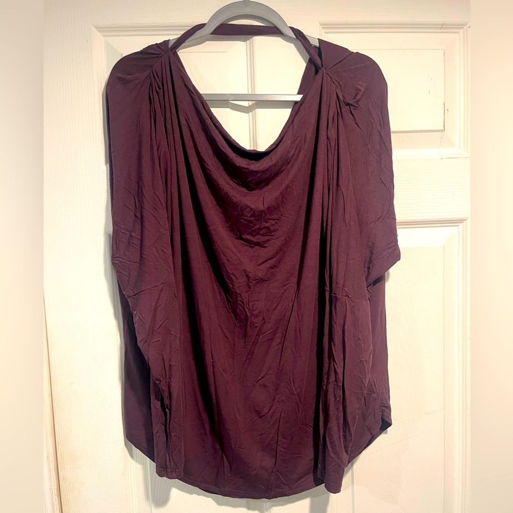 Express long sleeve drapped shirt